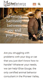 Mobile Screenshot of petbehaviorconsulting.com